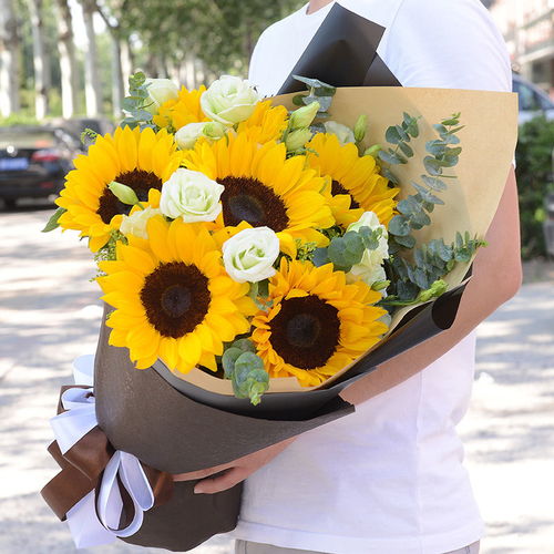 向日葵花束 情人節全國同城速遞，點亮情侶浪漫時刻